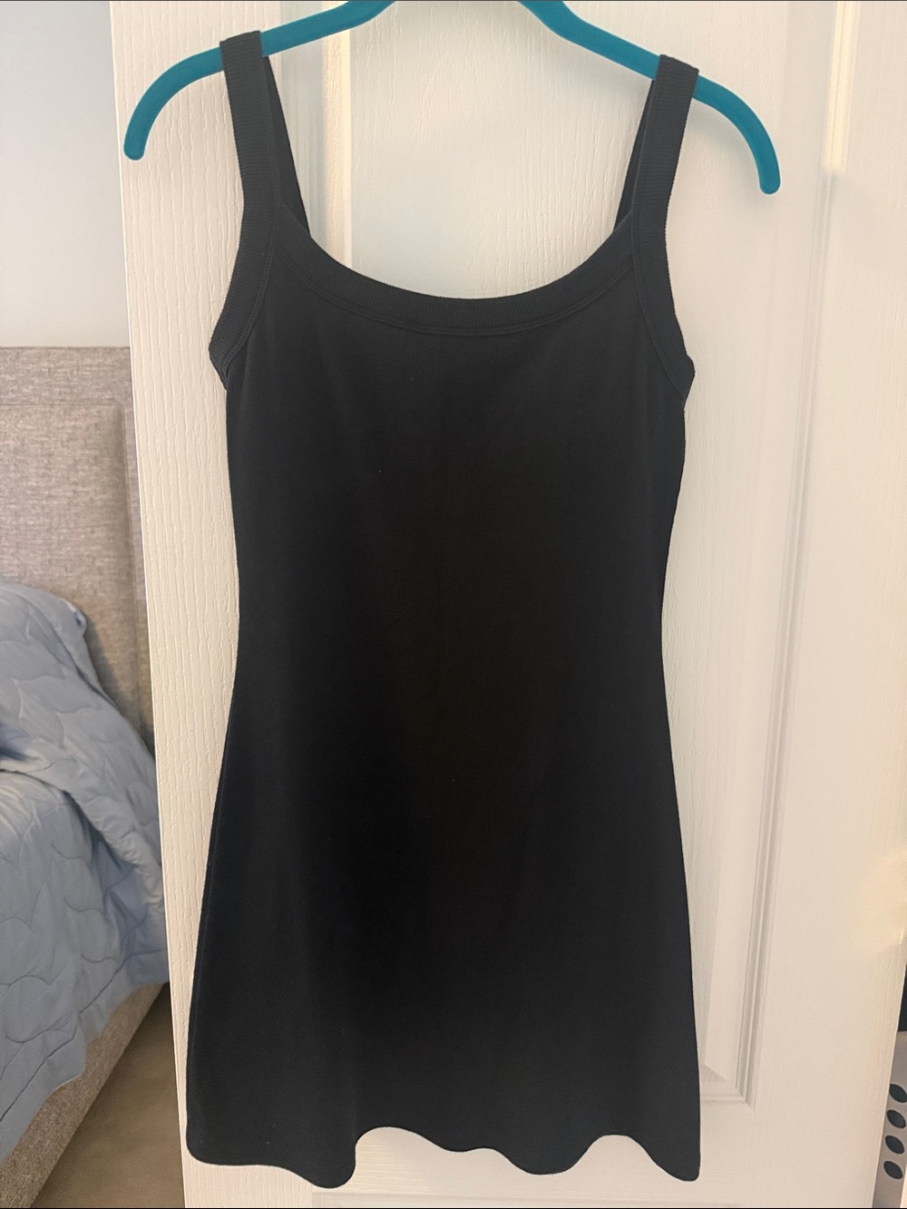 Abercrombie Black Dress with Built in Bra